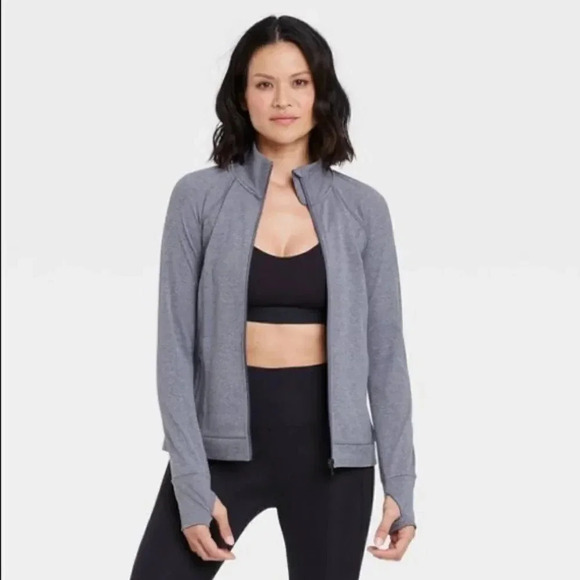 all in motion Women's Zip-Front Jacket Size Small - Picture 1 of 15